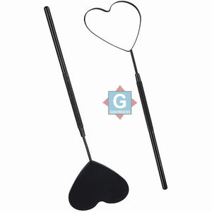 Miroir de maquillage de bureau en acier inoxydable de haute qualité à prix compétitif, miroir à cils rond, couleur et logo personnalisés - Product Image 5