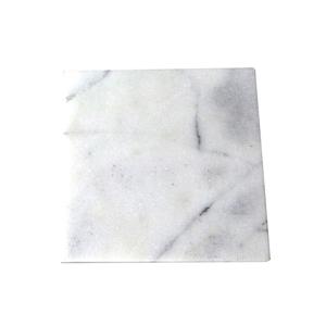 Fourniture directe d'usine 4x4 pouces sous-verre en marbre blanc pour la décoration de la maison et des hôtels sous-verre en marbre personnalisé pour la vente à l'exportation - Product Image 1