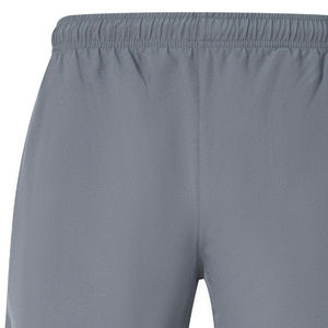 Bermuda à taille élastique personnalisable de haute qualité 100% polyester toile tricotée écologique motif solide décontracté avant bas - Product Image 2