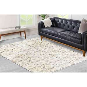 Alfombra de Chenilla con Diseño Persa: Alfombra Antideslizante de Estilo Étnico, con Pelo Suave - Product Image 1