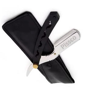 มีดโกนที่โกนหนวดเหล็กพับได้โกนหนวดด้วยมือเครื่องมือกำจัดขนมีดโกนตรง - Product Image 5