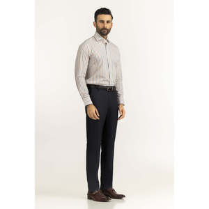 Modern Fit Striped <b>Dress</b> <b>Shirts</b> FS-STR25-247 100% Cotton Poplin Casual & Office Styles Sizes 3XL & 6XL Packaged Single - Product Image 6