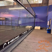 Lapangan Padel Indoor Profesional EXITO Ukuran Kustom Bersertifikasi CE FIP Tahan Karat Baja Q235B Baru Harga Agen Lapangan Tenis Padel