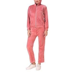 Survêtements en velours pour femmes Respirant Oem Personnalisable Vente en gros Personnalisé Sports Jogging Pakistanais Vêtements Casual Suit 2026 - Product Image 2