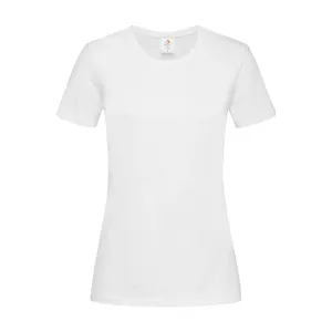 เสื้อยืดคลาสสิคทรงเข้ารูปสำหรับผู้หญิง รุ่น Classic-T สำหรับงานโปรโมชั่นและสินค้าส่งเสริมการขาย - Product Image 3