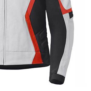 Unisex High Quality Winter Leather Motorbike Jacket Windproof Plus Size Unique Design with Color Contrast Front Logo Low Price - Product Image 5
