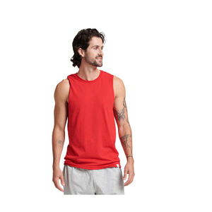 เสื้อกล้ามสำหรับวิ่งผู้ชายเสื้อแขนกุดผ้าฝ้ายน้ำหนักเบาแบบลำลอง - Product Image 1