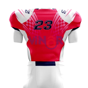 Uniformes de football américain pour jeunes de haute qualité Uniformes de football américain de compression de maillot en tissu polyester de haute qualité pour adultes - Product Image 5