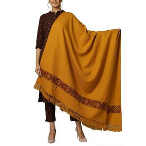 OEM Services High Quality Women Winter <b>Shawls</b> / Custom <b>Embroidered</b> Logo New Arrival Made Women <b>Shawls</b> - Product Image 1