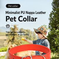 Collier pour chat en cuir véritable réglable avec boucle de fermeture, sangle élastique et clochette - Noir/Bleu/Rouge/Orange/Vert Citron (Tour de cou 9-11 pouces)