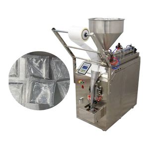 Machine d'emballage multifonctionnelle semi-automatique pour poudre, liquide, pâte, sachet de thé solide, sachet de chips, plastique de qualité alimentaire - Product Image 1