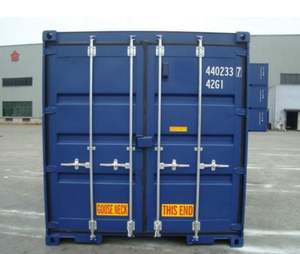 Conteneur maritime bleu haute cube 40 pieds, bleu RAL5010, neuf, conteneur haute cube 40 pieds - Product Image 2