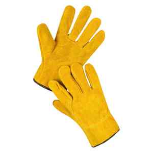 Direct Factory Leather <b>Rigger</b> <b>Gloves</b> Made of Cowhide Wholesale Custom Safety Work <b>Gloves</b> for Heavy Duty Construction - Product Image 4
