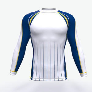 Athletic Performance Men Rash Guard With <b>Moisture</b> <b>Wicking</b> Technology For High Intensity Sports And Gym Sessions - Product Image 2