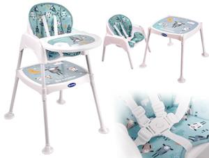 Chaise en plastique pour enfants Chaises pour enfants pour bébés Pieds en métal OEM Caractéristique d'emballage Matériau de sécurité pliable Origine Alimentation Chaise haute Plus design - Product Image 5