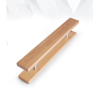 Manija de puerta de armario de madera de acacia Fabricación Precio barato Artesanía Manija de puerta de madera más vendida - Product Image 1