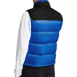 Chaleco acolchado de invierno para hombre, chaqueta sin mangas cálida y ligera, ropa exterior suave para uso diario en clima frío. - Product Image 5