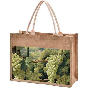 Bolsa de yute grande versátil, Impresión de logotipo personalizado, compras de comestibles ecológicas al por mayor de la fábrica de Bangladesh - Product Image 5