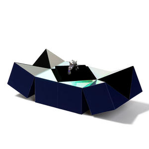 Jeulia Modern Changeable Rubik's Cube <b>Ring</b> <b>Box</b> - Product Image 3