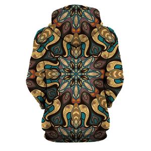 ชุดเซ็ตเสื้อฮู้ดดี้พิมพ์ลายทรงหลวมผ้าฝ้ายหนานุ่มสำหรับผู้ชาย กางเกงขายาวทรงสเวตแพนท์แบบซ้อนชั้น ชุดวอร์มโอเวอร์ไซส์ ชุดลำลอง พร้อมบริการสกรีนโลโก้ตามสั่ง - Product Image 4