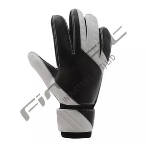 Vente en gros Gants de gardien de but de football professionnel Fermeture à crochet antidérapante Protection des doigts en cuir et nylon Unisexe pour le sport - Product Image 2