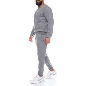 ชุดเซ็ตเสื้อผ้าลำลองผู้ชายไซส์ใหญ่ พิมพ์โลโก้ตามสั่ง ผ้าฝ้าย สไตล์สตรีทแวร์ |   เสื้อฮู้ดคอกลมแบบยูนิเซ็กซ์ ชุดออกกำลังกาย 2 ชิ้น - Product Image 6