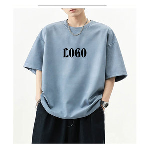 Precio de fábrica OEM camisetas personalizadas 100% algodón logotipo personalizado impresión hombres de gran tamaño camisetas para hombres fabricante en Pakistán - Product Image 2