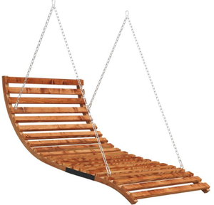 Lit suspendu d'extérieur en bois massif (suspendu / robuste) - Product Image 1