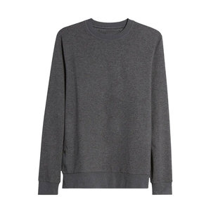 Premium Oversized Men Pullover Sudadera 100% Algodón Fleece Cuello redondo Logotipo personalizado Basics Sudadera de mezcla de algodón - Product Image 5