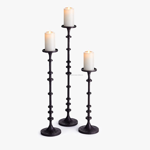 Creative Vintage Metal Hammered Home Decoration Handmade Candle Holder Candlestick Decor <b>Miniature</b> Home Decor Art Gifts Gua - Product Image 1