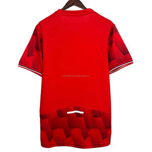 Camisetas de Fútbol para Hombre al por Mayor, Personalizadas, de Secado Rápido, con Impresión por Transferencia de Calor, 100% Poliéster, Cuello Redondo, Manga Corta - Product Image 2