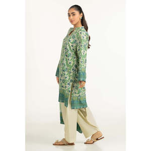 Ensemble décontracté 3 pièces IUSTKSD-2105 imprimé motif pelouse avec col mandarin et fonction respirante - Product Image 2