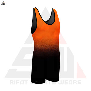Breathable Custom Made Casual Knitted Wrestling <b>Singlets</b> 100% Cotton Durable Material Low Price <b>Men</b> <b>Singlets</b> - Product Image 4