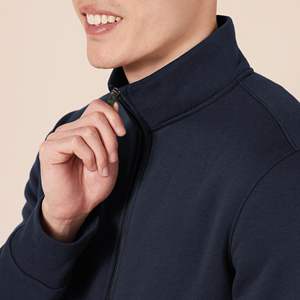 Sudadera con Capucha de Manga Larga, Transpirable, de Estilo Libre, Personalizada, de Alta Calidad, al por Mayor, con Cierre Completo, para Hombre - Product Image 3