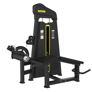 Máquina de gimnasio para flexiones de piernas recostado, entrenador horizontal selectorizado - Product Image 1