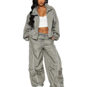 Chaqueta Cortavientos Ligera de Bajo Precio con Cremallera, Chándal para Mujer, Venta al por Mayor, Chándal de Nailon Impermeable Personalizado 2026 - Product Image 1