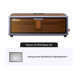 Grabador y Cortador Láser de Diodo Falcon A1 de 10W, Kit de Prueba Gratuito, Nuevo, para Acrílico, Piedra, Metal, Plástico, Goma, Madera Contrachapada, MDF, Papel - Product Image 2