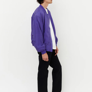 Chaqueta Bomber Impermeable con Cuello Alto y Logotipo Personalizado, Estilo Urbano, Talla Grande, Servicio OEM, en Oferta - Product Image 5