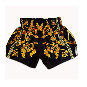 2025 pantalones cortos de Boxeo por sublimación con alta calidad de pantalones cortos de Muay Thai Kickboxing Boxing Fight Custom Logo MMA Short - Product Image 4