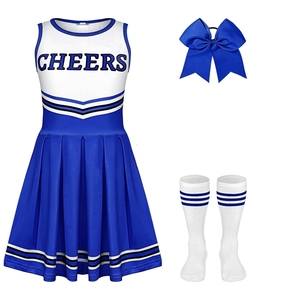 Uniformes de porristas para niñas con logotipo personalizado, servicio OEM, disfraz de animadora personalizado, conjuntos impresos, fabricante de uniformes personalizados fabricados - Product Image 2