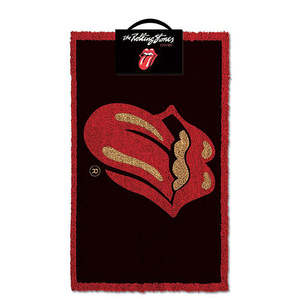 <b>Rolling</b> Stones Lips Doormat Anti-Fatigue Modern Luxury Nylon Floor <b>Mat</b> Striped Pattern Outdoor/Office Use Washable Easy to Clean - Product Image 1
