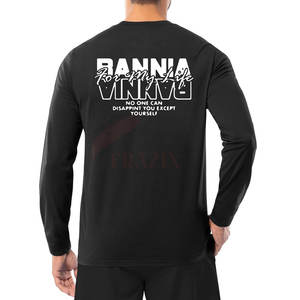 Camisa estampada de manga larga de tamaño adulto hecha a medida para hombre diseño de alta calidad sus propias camisetas para hombre al mejor precio - Product Image 2