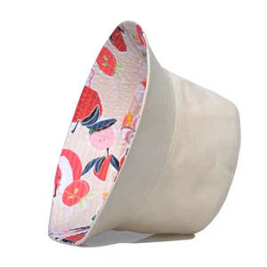 Chapeau Bob en Peluche Personnalisé avec Logo Dessin Animé, Motifs Imprimés Numériquement, à Large Bord, pour Pêcheurs, Cyclisme et Usage Quotidien, Sublimation - Product Image 4