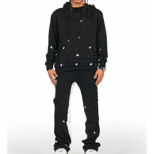 Ensemble de survêtement de jogging slim pour homme, vêtements de sport athlétiques, tenue d'entraînement pour la course à pied, la salle de sport, l'entraînement quotidien - Product Image 5