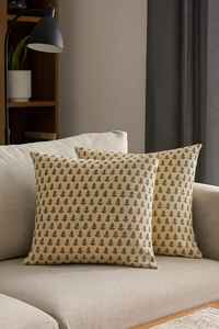 FUNDAS COJÍN IMPRESO BLOQUE MANO ALGODÓN - Product Image 3