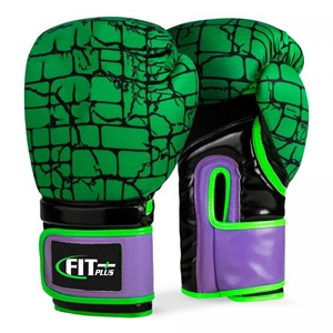High Quality Custom Logo New Arrival Leather <b>Boxing</b> Gloves with Hand Grips for MMA Training Men's Adult Use - Product Image 1
