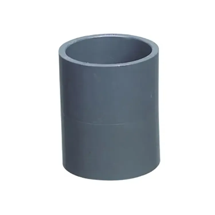 일정 40 SCH40 PVC U 파이프 피팅 PVC-U 스트레이트 커플 링
