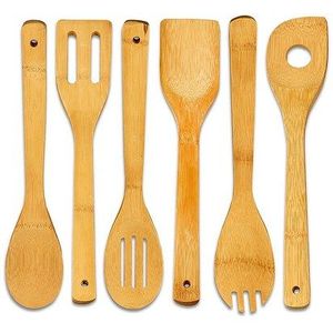 Ustensiles de cuisine en bois conçus pour une utilisation prolongée, assurant une fonction fiable et une manipulation confortable au quotidien - Product Image 1