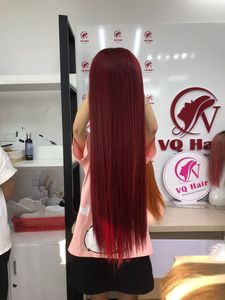 วิกผมปิดลูกไม้ HD ทรงตรงกระดูกสำหรับผู้หญิงผิวดำวิกผมแท้จากเวียดนาม - Product Image 2