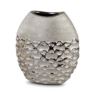 Greatest Quality Aluminum Silver Color Flower <b>Vase</b> New Looking Design Custom Shape Flower <b>Vase</b> at Wholesaler Prices - Product Image 3